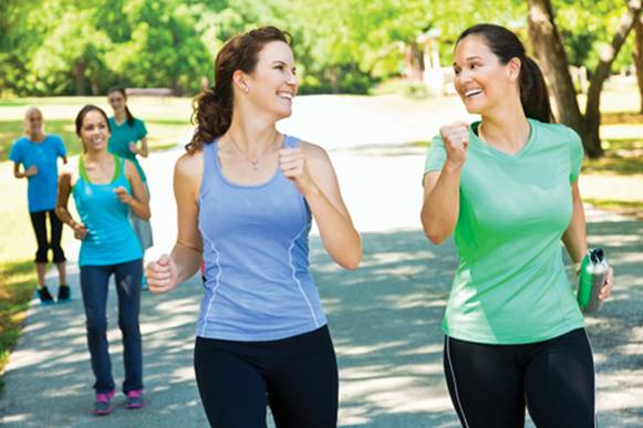 Weight-bearing aerobic activities can benefit your bones.