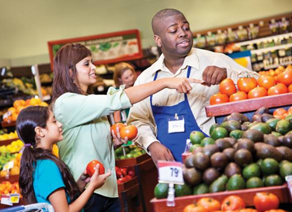 Fruits and vegetables are part of a healthy nutrition plan.