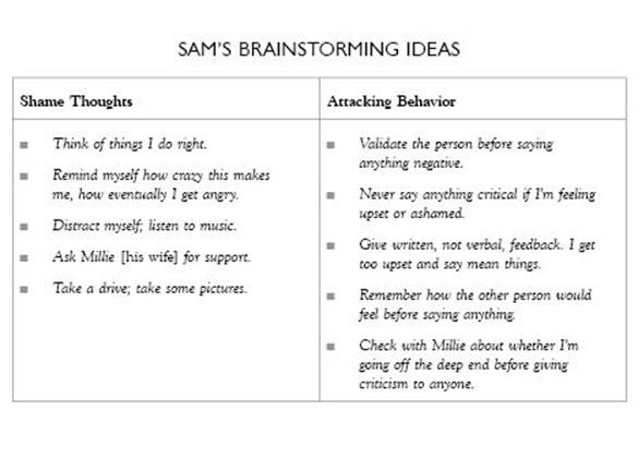 Sam's Brainstorming Ideas